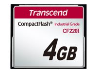 Transcend CF220I Industrial Temp - Flash-muistikortti - 4 Gt - CompactFlash TS4GCF220I