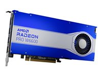 AMD Radeon Pro W6600 - Näytönohjain - Radeon Pro W6600 - 8 Gt GDDR6 - PCIe 4.0 x8 - 4 x DisplayPort 100-506159