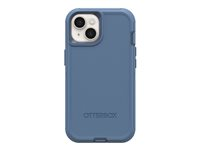 OtterBox Defender Series - Takakansi matkapuhelimelle - MagSafe-yhteensopiva - polykarbonaatti, synteettinen kumi - baby blue jeans (sininen) malleihin Apple iPhone 14 Plus, 15 Plus 77-94044
