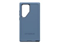 OtterBox Defender Series - Takakansi matkapuhelimelle - rosoinen - polykarbonaattikuori, synteettinen kuminen liukukansi, polykarbonaattikotelo - baby blue jeans (sininen) malleihin Samsung Galaxy S24 Ultra 77-94491