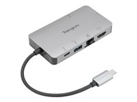 Targus - Telakointiasema - USB-C 3.2 Gen 1 / Thunderbolt 3 - VGA, HDMI - 1GbE DOCK419EUZ