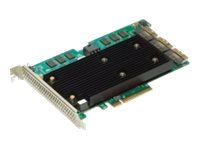 Broadcom MegaRAID 9670-24i - Tallennuslaitteen ohjain (RAID) - 24 Kanava - SATA 6Gb/s / SAS 24Gb/s / PCIe 4.0 (NVMe) - RAID RAID 0, 1, 5, 6, 10, 50, 60 - PCIe 4.0 x8 05-50123-00