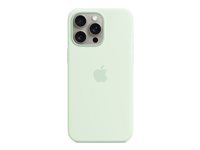 Apple - Takakansi matkapuhelimelle - MagSafe-yhteensopiva - silikoni - pehmeä minttu malleihin iPhone 15 Pro Max MWNQ3ZM/A