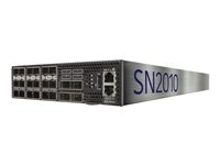NVIDIA Spectrum SN2010 - Kytkin - L3 - Hallinnoitu - 18 x 25 Gigabit SFP28 + 4 x 100 Gigabit QSFP28 - ilmavirtaus edestä taaksepäin - telineeseen asennettava 920-9N110-00R7-0C2