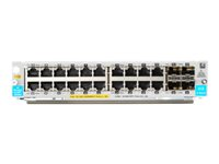 HPE - Laajennusmoduuli - Gigabit Ethernet (PoE+) x 20 + Gigabit Ethernet / 10 Gigabit SFP+ x 4 malleihin HPE Aruba 5406R, 5406R 16, 5406R 44, 5406R 8-port, 5406R zl2, 5412R, 5412R 92, 5412R zl2 J9990A