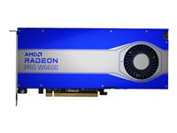 AMD Radeon Pro W6600 - Näytönohjain - Radeon Pro W660 - 8 Gt GDDR6 - 4 x DisplayPort malleihin Workstation Z2 G8, Z4 G5, Z6 G5, Z8 G5 340K5AA