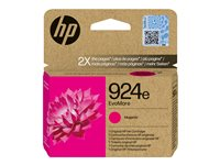 HP 924e EvoMore - Magenta - alkuperäinen - mustepatruuna malleihin Officejet Pro 8130e 4K0U8NE#CE1