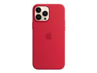 Apple - (PRODUCT) RED - takakansi matkapuhelimelle - MagSafella - silikoni - punainen malleihin iPhone 13 Pro Max MM2V3ZM/A