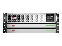 APC Smart-UPS SRT 2200VA RM - UPS (torniin asennettava/ulkoinen) - Vaihtovirta 220/230/240 V - 1.98 kW - 2200 VA - RS-232 - lähtöliittimet: 8 - PFC - 3U - musta SRTL2200RMXLI