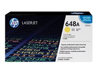 HP 648A - Keltainen - alkuperäinen - LaserJet - väriainekasetti (CE262A) malleihin Color LaserJet Enterprise CP4025dn, CP4025n, CP4525dn, CP4525n, CP4525xh CE262A