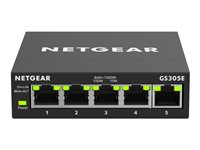 NETGEAR Plus GS305E - Kytkin - smart - 5 x 10/100/1000 GS305E-100PES
