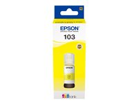 Epson 103 - 65 ml - keltainen - alkuperäinen - täytemuste malleihin Epson L1210, L3210, L3211, L3250, L3251, L3256, L3260, L3266, L5296; EcoTank L11050, L1250 C13T00S44A