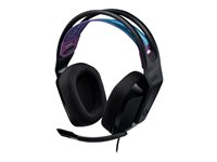 Logitech G G335 Wired Gaming Headset - Kuuloke + mikrofoni - täysi koko - langallinen - 3,5 mm jakkiliitin - musta - Discord-sertifioitu 981-000978