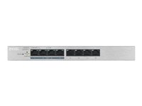 Zyxel GS1200-8HP v2 - Kytkin - Hallinnoitu - 4 x 10/100/1000 + 4 x 10/100/1000 (PoE+) - työpöytä - PoE+ (60 W) GS1200-8HPV2-EU0101F