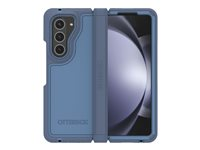 OtterBox Defender Series XT - Läppäkansi matkapuhelimelle - rosoinen - synteettinen kumi, polykarbonaattikuori - baby blue jeans (sininen) malleihin Samsung Galaxy Z Fold5 77-94068