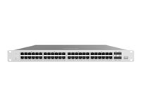 Cisco Meraki Cloud Managed MS125-48 - Kytkin - Hallinnoitu - 48 x 10/100/1000 + 4 x 10 Gigabit SFP+ - työpöytä, seinään asennettava MS125-48-HW