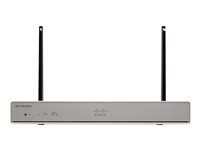 Cisco Integrated Services Router 1111 - Reititin - WWAN 8-porttinen kytkin - 1GbE - WAN-portit: 2 - Wi-Fi 5 C1111-8PLTEEA