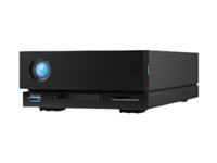 LaCie 1big Dock STHS10000800 - Kiintolevyasemaryhmä - 10 Tt - 1 telineet (SATA-600) - HDD 10 Tt x 1 - Thunderbolt 3, USB 3.1 (ulkoinen) - sekä 5 vuoden tietojen palautuksen huoltosuunnitelma STHS10000800