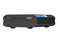 QNAP TS-i410X - NAS-palvelin - 4 telineet - SATA 6Gb/s - RAID RAID 0, 1, 5, 6, 10, JBOD - RAM 8 Gt - 10 Gigabit Ethernet - iSCSI tuki TS-I410X-8G