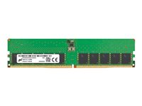 Micron - DDR5 - moduuli - 32 Gt - DIMM 288 nastaa - 4800 MHz / PC5-38400 - CL40 - 1.1 V - puskuroimaton - ECC MTC20C2085S1EC48BA1R