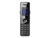 Poly VVX D230 - Langaton puhelin toiminnolla soittajan tunnistin/odotetaan soittoa - DECT - 3-suuntainen puhelukyky - SIP, SDP - 8-rivitoiminto - 8 linjaa - musta 89B48AA#ABB