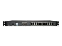 SonicWall NSa 4700 - Essential Edition - turvalaite - 10GbE, 5GbE, 2.5GbE - 1U - SonicWALL Secure Upgrade Plus Program (2 vuoden vaihtoehto) - telineeseen asennettava 02-SSC-9558