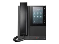 Poly CCX 500 - VoIP -puhelin - sekä Bluetooth-liitäntä - SIP, RTCP, RTP, SRTP, SDP - 24 linjaa - musta - GSA myyntiä noudattava - TAA-yhdenmukainen 849B5AA#AC3