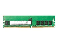 HP - DDR4 - moduuli - 16 Gt - DIMM 288 nastaa - 2666 MHz / PC4-21300 - 1.2 V - puskuroimaton - non-ECC malleihin Workstation Z2 G4 (non-ECC), Z4 G4 (non-ECC) 3PL82AA