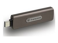 Transcend ESD330C - SSD - salattu - 512 GB - ulkoinen (kannettava) - USB (USB-C liitin) - AES 256 bittiä - tumma harmaanruskea TS512GESD330C