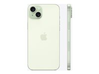 Apple iPhone 15 Plus - 5G älypuhelin - Kaksois-SIM / sisäinen muisti 256 Gt - OLED-näyttö - 6.7" - 2796 x 1290 pixels - 2 takakameraa 48 MP, 12 MP - front camera 12 MP - vihreä MU1G3QN/A
