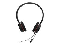 Jabra Evolve 20 UC stereo - Kuulokkeet + mikrofoni - korvien päällä - langallinen - USB 4999-829-209