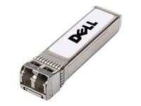 Dell - SFP (mini-GBIC) lähetin-vastaanotin-moduuli - 1GbE - 1000Base-SX - monimuoto LC - jopa 550 m - 850 nm malleihin Force10; Networking C7004, C7008, S5000; PowerEdge VRTX; PowerSwitch N1524 407-10933