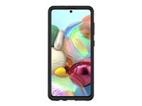 OtterBox Commuter Series Lite - Takakansi matkapuhelimelle - polykarbonaatti, synteettinen kumi - musta malleihin Samsung Galaxy A71 77-64949