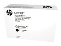HP Q5950AC - Musta - alkuperäinen - LaserJet - väriainekasetti (Q5950A) Contract malleihin Color LaserJet 4700, 4700dn, 4700dtn, 4700n, 4700ph+ Q5950AC