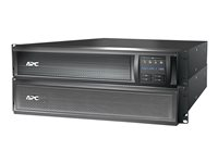 APC Smart-UPS X 1500 Rack/Tower LCD - UPS (telineasennettava) - Vaihtovirta 230 V - 1200 watti(a) - 1500 VA - Ethernet, RS-232, USB - lähtöliittimet: 8 - 2U - musta malleihin P/N: AR106SH6, AR106V, AR106VI, AR109SH6, AR112SH6, AR3103, AR3103SP, AR3106, AR3106SP SMX1500RMI2UNC