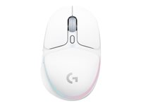 Logitech G G705 - Hiiri - pienet kädet - 6 painiketta - langaton - Bluetooth - USB Logitech LIGHTSPEED receiver 910-006368