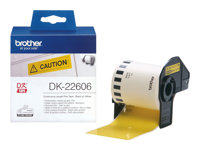 Brother DK-22606 - Keltainen - Roll (6.2 cm x 15.2 m) filmi malleihin Brother QL-1050, 1060, 1110, 500, 550, 560, 570, 580, 600, 650, 700, 710, 720, 820 DK22606