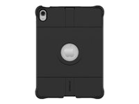 OtterBox uniVERSE Series - Takakansi tabletille - rosoinen - polykarbonaatti, synteettinen kumi - kirkas/musta malleihin Apple 10.9-inch iPad Air (10. sukupolvi) 77-89980