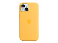 Apple - Takakansi matkapuhelimelle - MagSafe-yhteensopiva - silikoni - auringonpaiste malleihin iPhone 15 MWNA3ZM/A