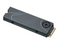 Seagate FireCuda ZP500GM3A033 - Beskar Ingot Drive Special Edition - SSD - 500 GB - sisäinen - M.2 2280 - PCIe 4.0 x4 (NVMe) - integroitu lämpölevy - sekä 3 vuoden Seagate Rescue Data Recovery ZP500GM3A033