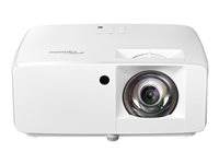 Optoma ZX350ST - DLP-projektori - laser - 3D - 3300 lumenia - XGA (1024 x 768) - 4:3 - 1080p - valkoinen E9PD7KK51EZ1