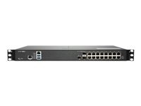 SonicWall NSa 2700 - Advanced Edition - turvalaite - sekä 1 vuoden TotalSecure - 10GbE - 1U - telineeseen asennettava 02-SSC-8198