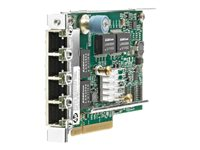 HPE 331FLR - Verkkosovitin - PCIe 2.0 x4 - Gigabit Ethernet x 4 malleihin Nimble Storage dHCI Large Solution with HPE ProLiant DL380 Gen10; ProLiant DL560 Gen10 629135-B22