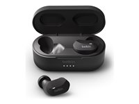 Belkin SoundForm - Aidosti langattomat kuulokkeet mikrofonilla varustettu - korvansisäiset - Bluetooth - musta AUC001BTBK