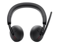 Dell Wireless Headset WL3024 - Kuulokkeet + mikrofoni - korvien päällä - pystysuuntainen - Bluetooth - langaton - Zoom-sertifioitu, sertifioitu Microsoft Teamsille WL3024-DWW