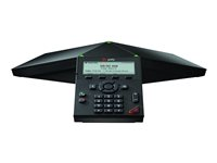 Poly Trio 8300 - VoIP-neuvottelupuhelin - sekä Bluetooth-liitäntä toiminnolla soittajan tunnistin/odotetaan soittoa - IEEE 802.11a/b/g/n (Wi-Fi) / Bluetooth 5.0 - 3-suuntainen puhelukyky - SIP, SRTP, SDP - 3 linjaa - musta 849A0AA#AC3
