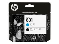 HP 831 - Musta, sinivihreä - tulostinpää malleihin Latex 110, 115, 310, 315, 330, 335, 360, 365, 370, 375, 560, 570 CZ677A