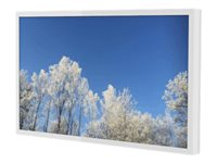 HI-ND Wall Casing EASY 65" Landscape - Asennuspakkaus (suojakotelo) malleihin LCD-näyttö - metalli - valkoinen, RAL 9003 -näytön koko: 65" -kiinnitysliitäntä: enintään 400 x 400 mm - seinään asennettava malleihin LG 65UH5F-H, 65UH7F-H; Samsung QB65B, QB65R, QB65R-B, QH65B, QH65R, QM65B, QM65R-B WC6500-0101-01