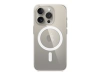 Apple - Takakansi matkapuhelimelle - MagSafe-yhteensopiva - polykarbonaatti - kirkas malleihin iPhone 15 Pro MT223ZM/A