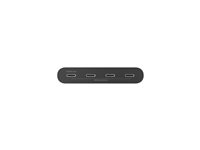 Belkin - Hub - 4 x USB-C - työpöytä AVC018BTBK